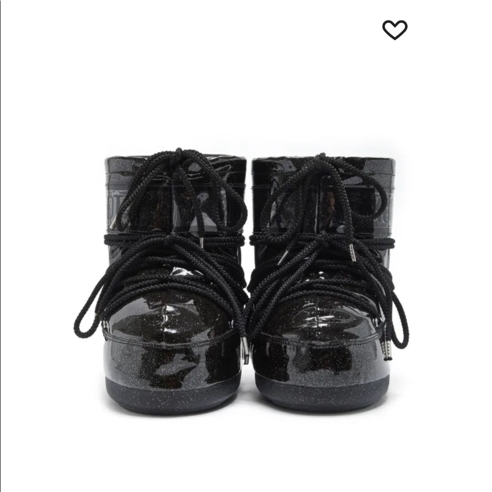 Moon Boots Icon Low Glitter Black 39/41